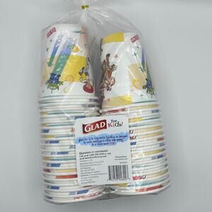 Glad Kids Disney Toy Story Cups Juice Water Paper Cups Birthday Party